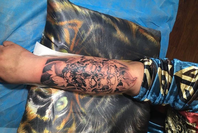 嘎巴拉纹身图片