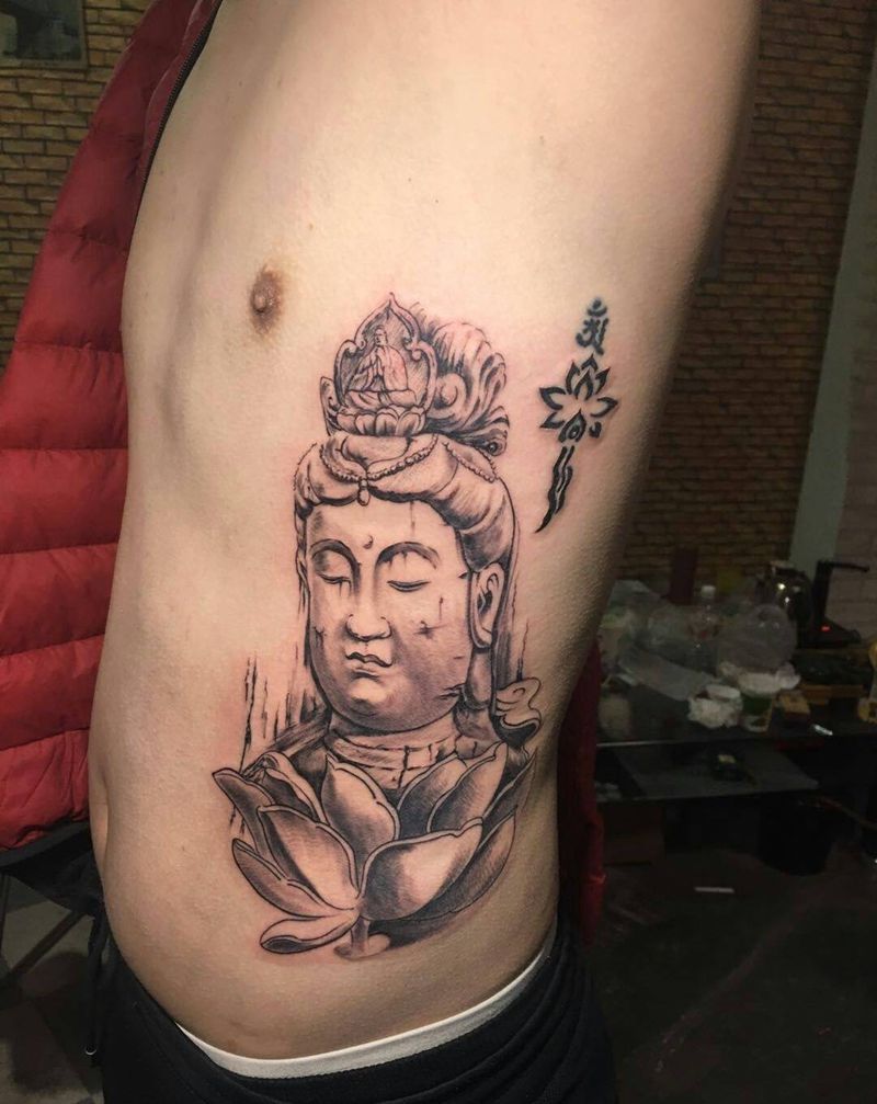 菩萨纹身图片
