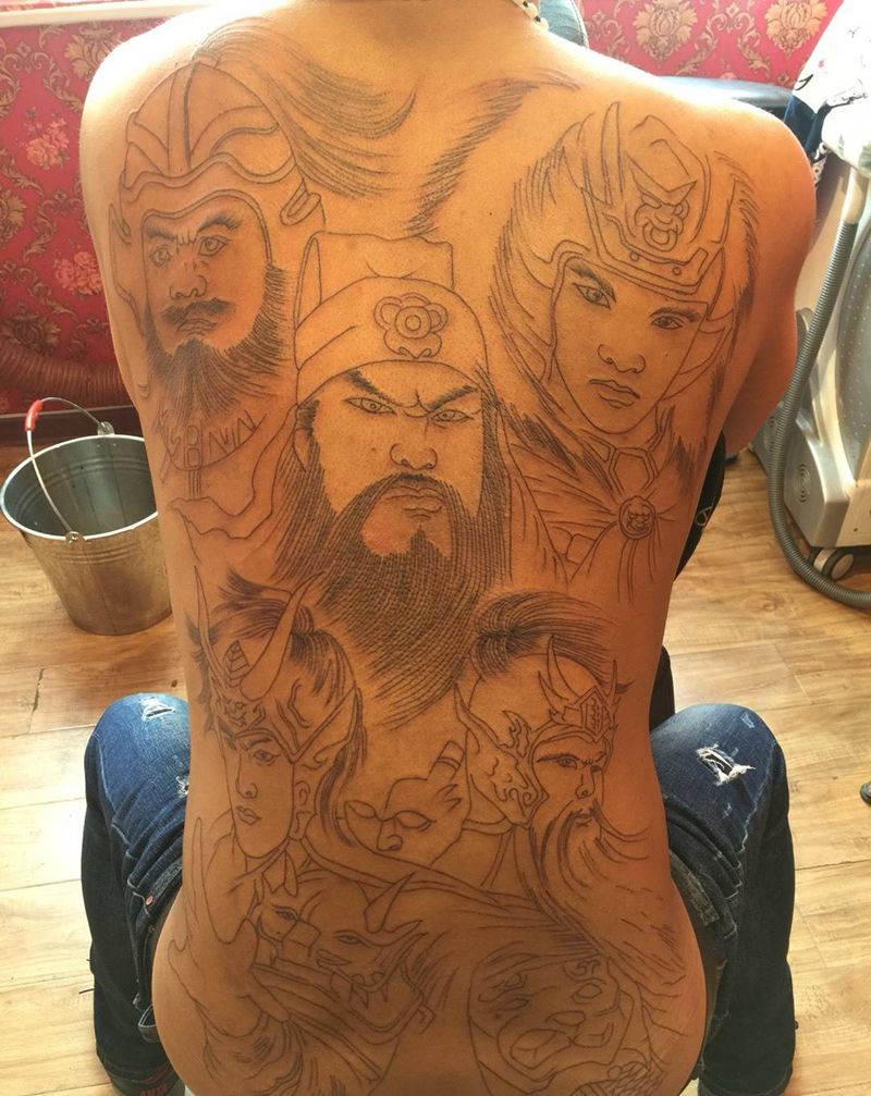 风格大不同纹身图片