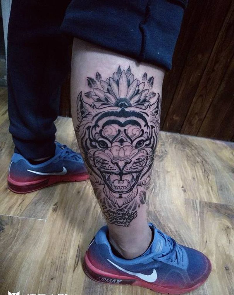 老虎纹身图片