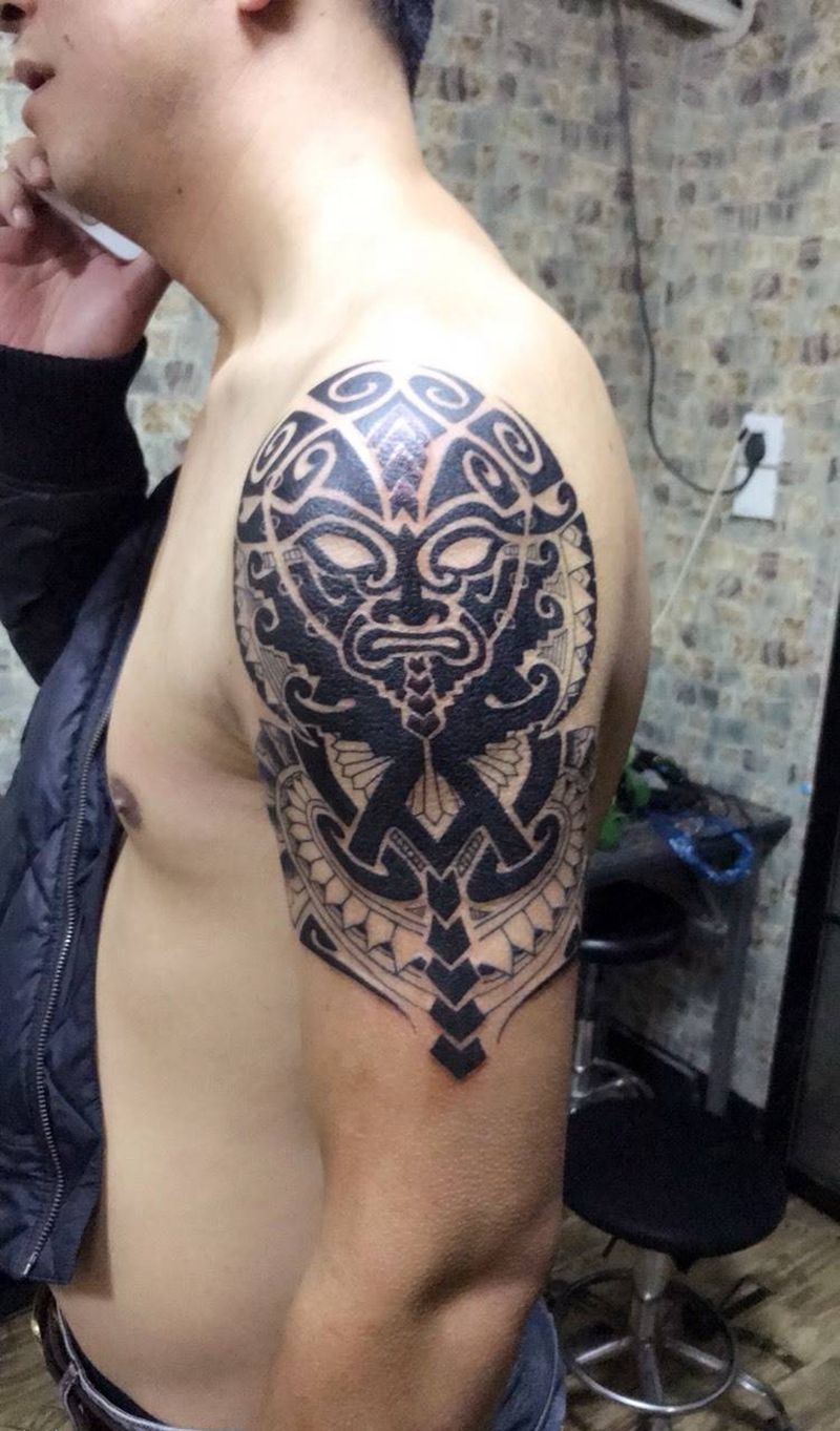 玛雅图腾纹身图片