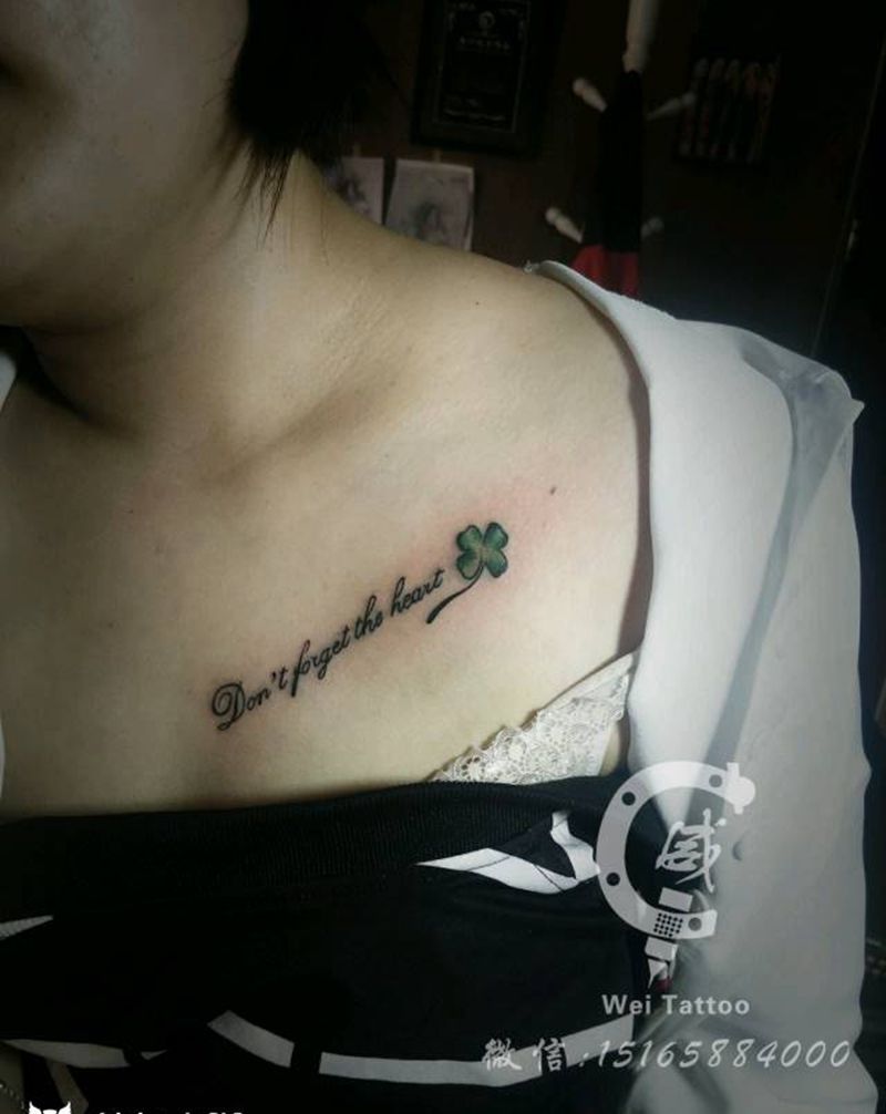 小清新纹身图片