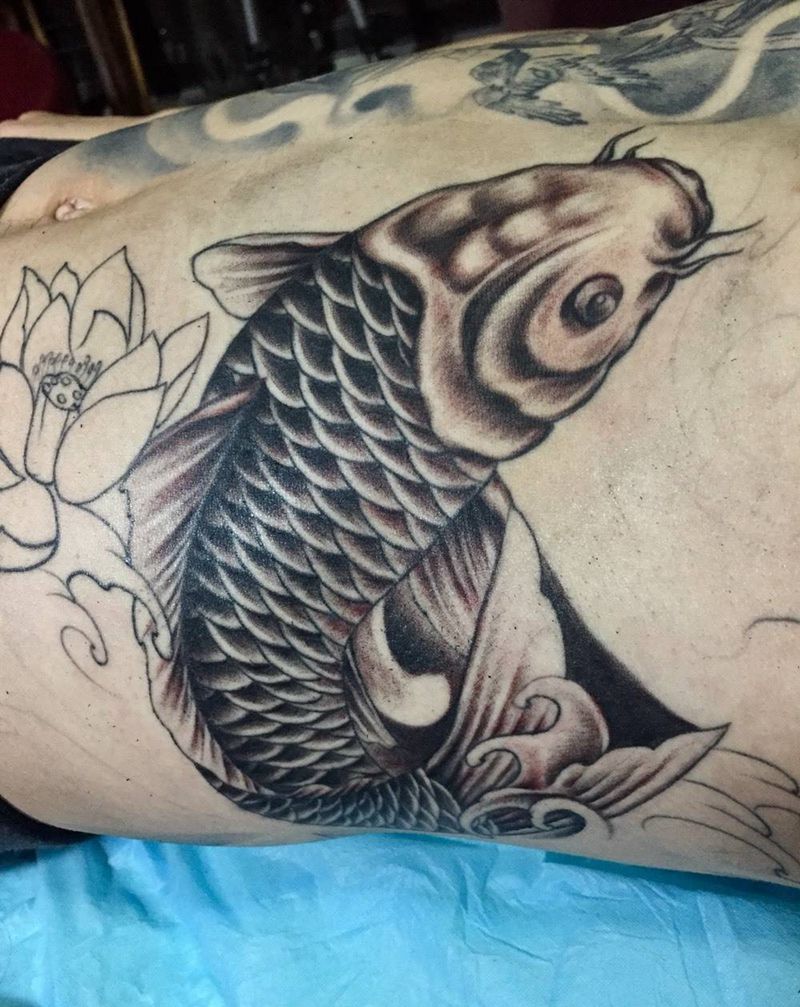 传统鱼纹身图片