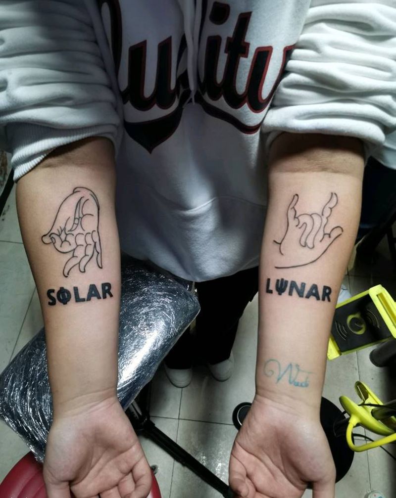 清新纹身图片_手臂纹身图案