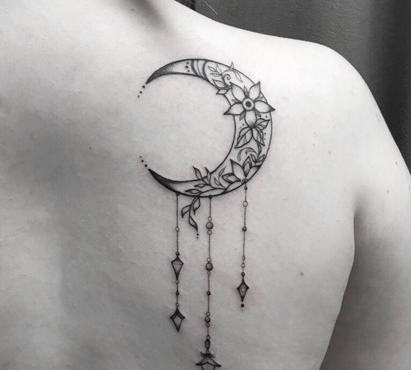 ❤️纹身图片_成品肩部腹部欧美清新几何人物美女图腾习俗纹身图案