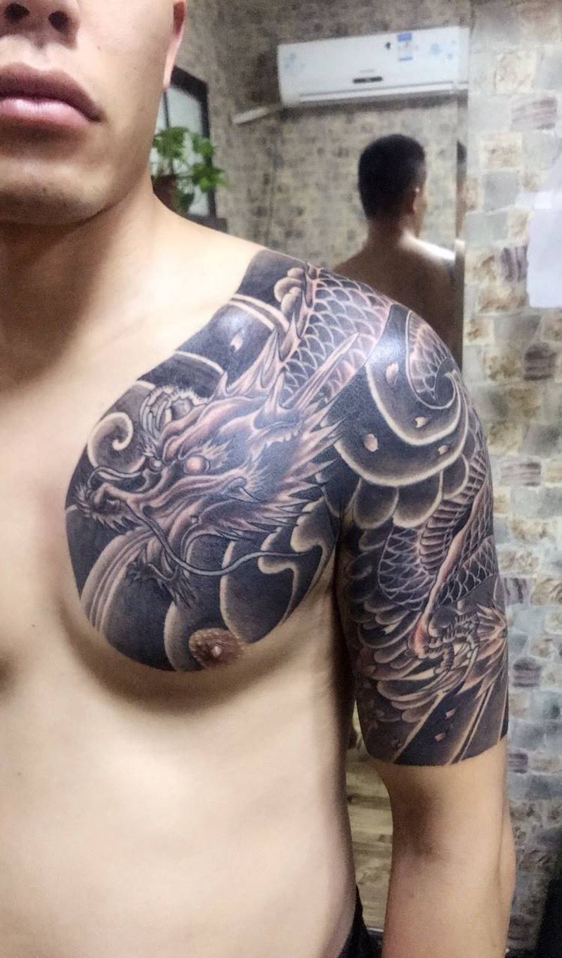 02款龙，修改纹身图片