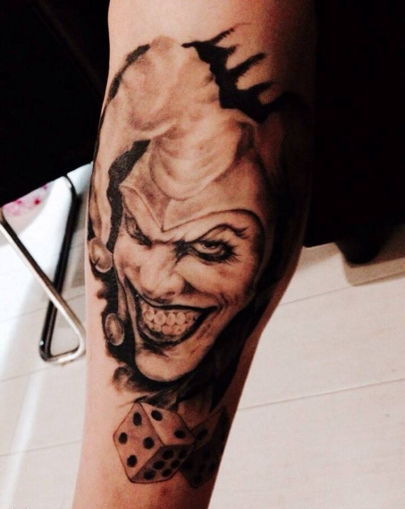 小丑纹身图片