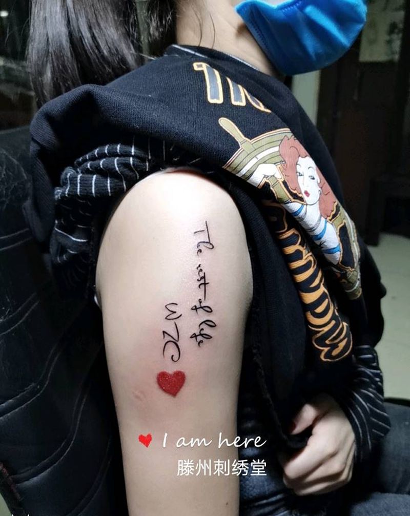 小清新纹身图片_手臂新传统纹身图案