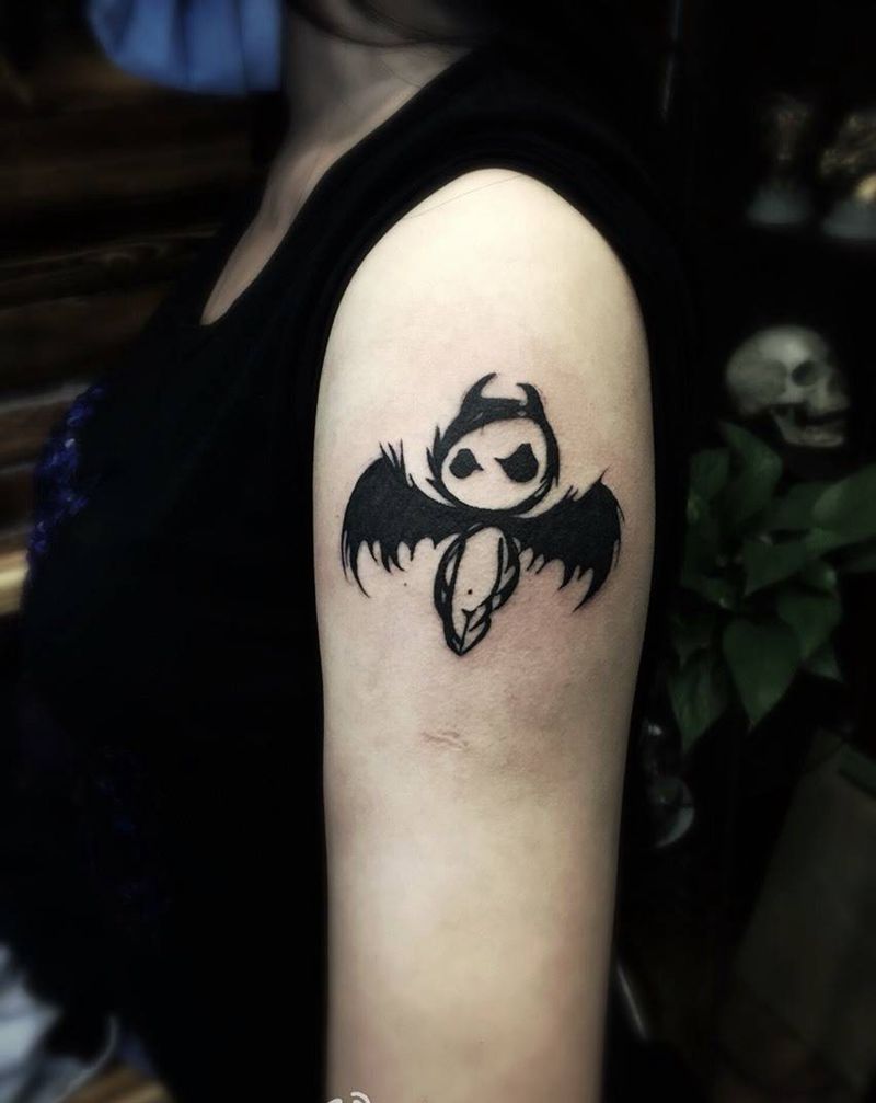 驻店纹身师：吴师父作品纹身图片_成品脚部手部背部传统清新字符图腾纹身图案