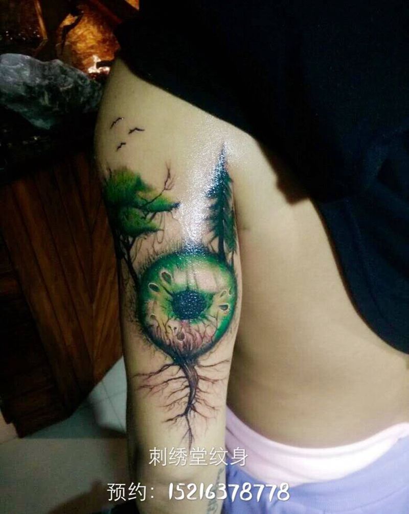 欧美风纹身图片