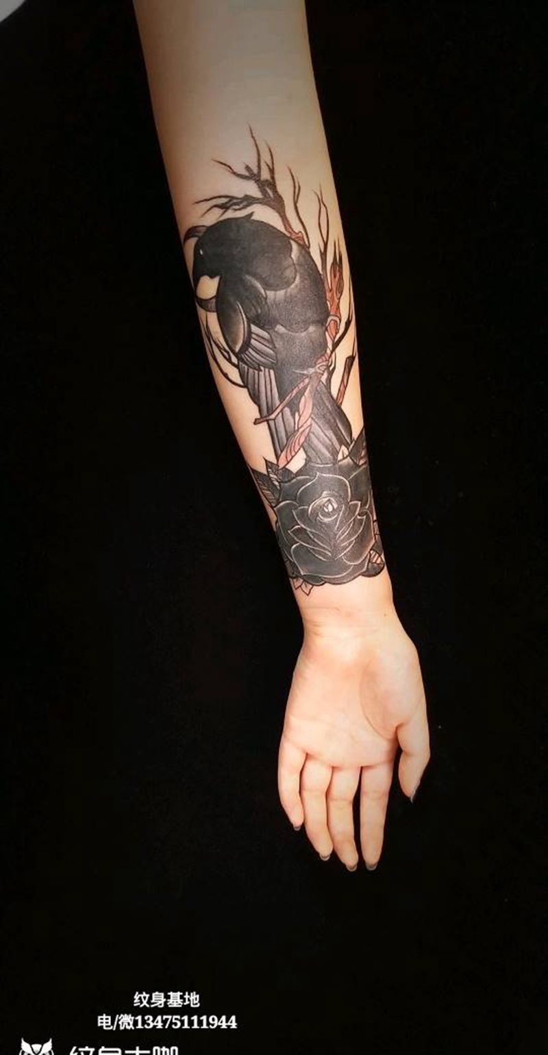 遮盖作品纹身图片