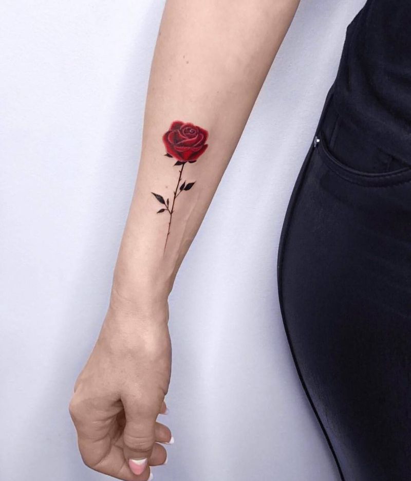 手腕小纹身纹身图片_手臂手部欧美传统清新图腾原创几何植物纹身图案