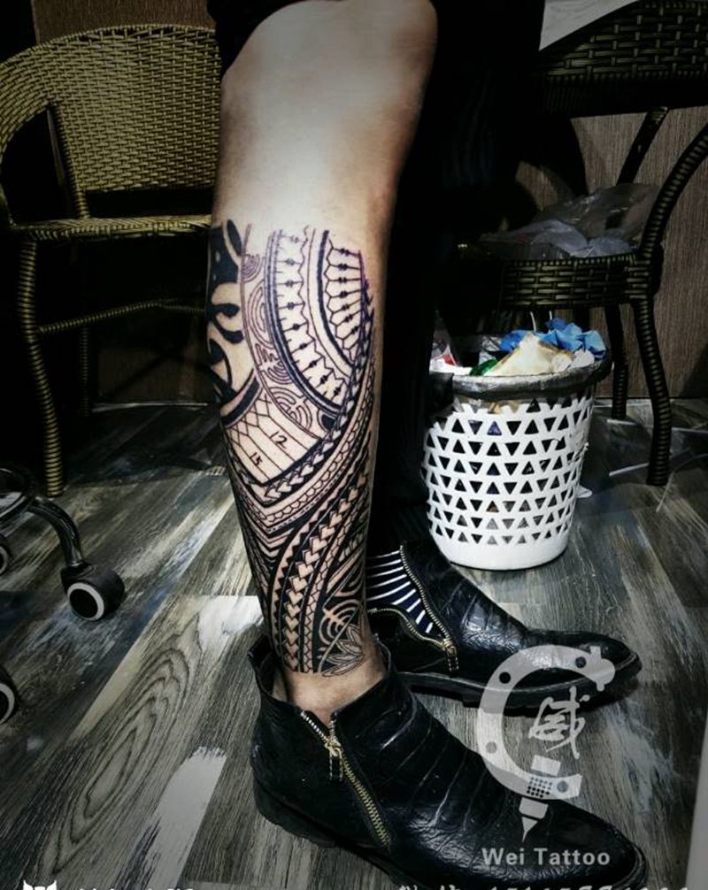 玛雅图腾纹身图片