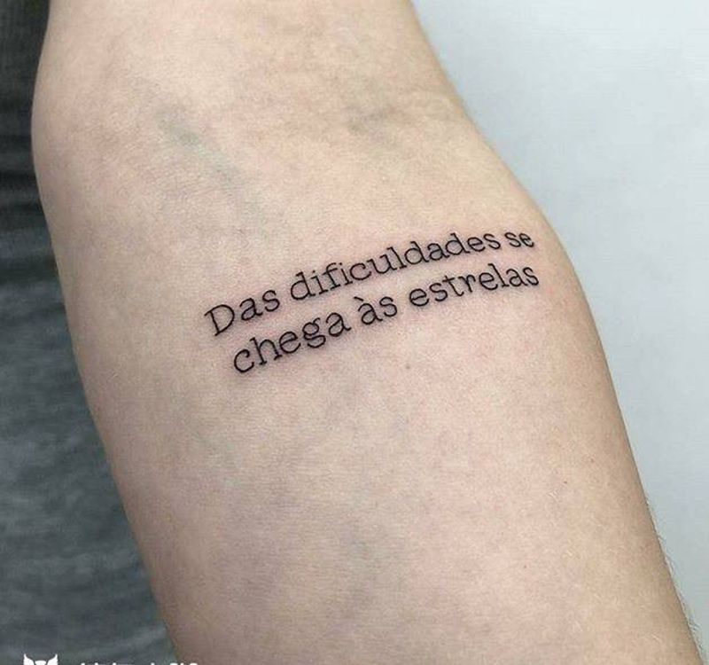 英文小作纹身图片