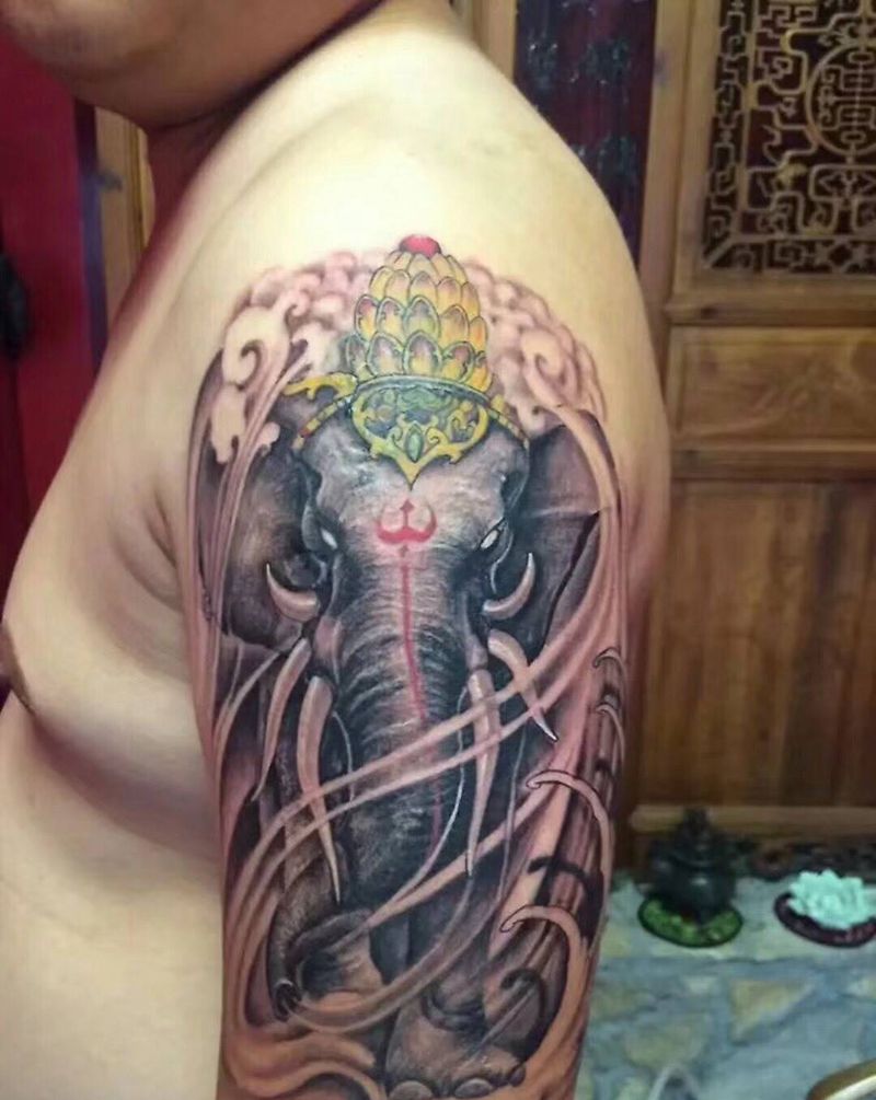 老手稿了 顾客纹身图片