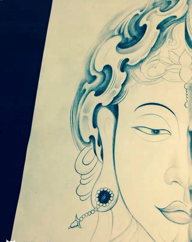 一念之间纹身图片