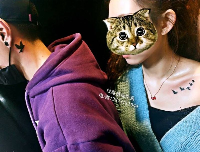 情侣纹身!纹身图片