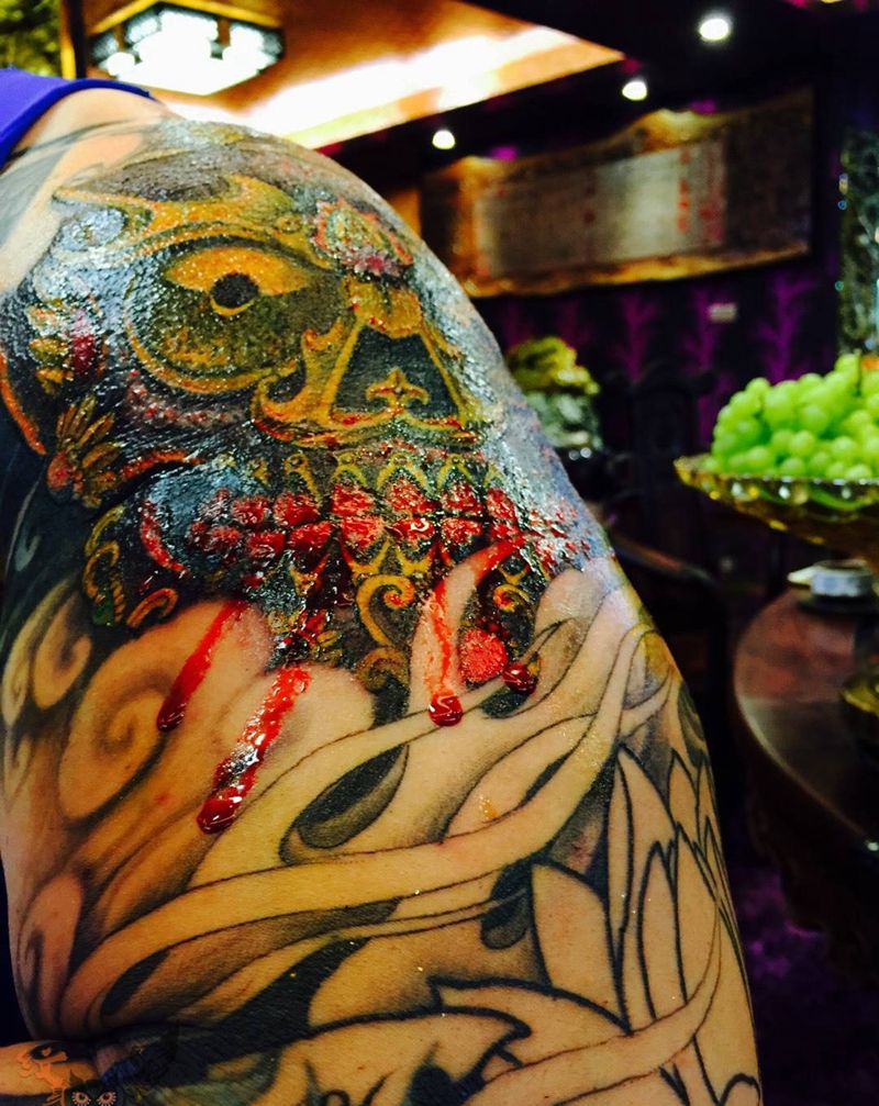 遮盖纹身图片_遮盖作品原创纹身图案