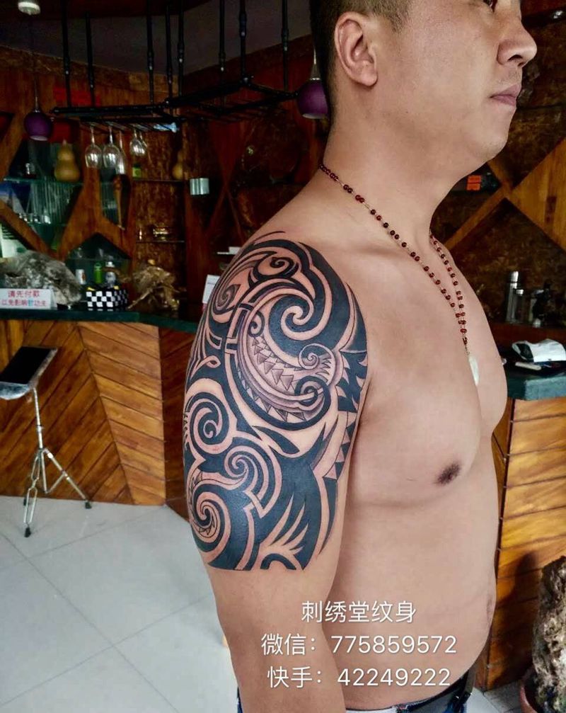 量身定制，手绘作品纹身图片