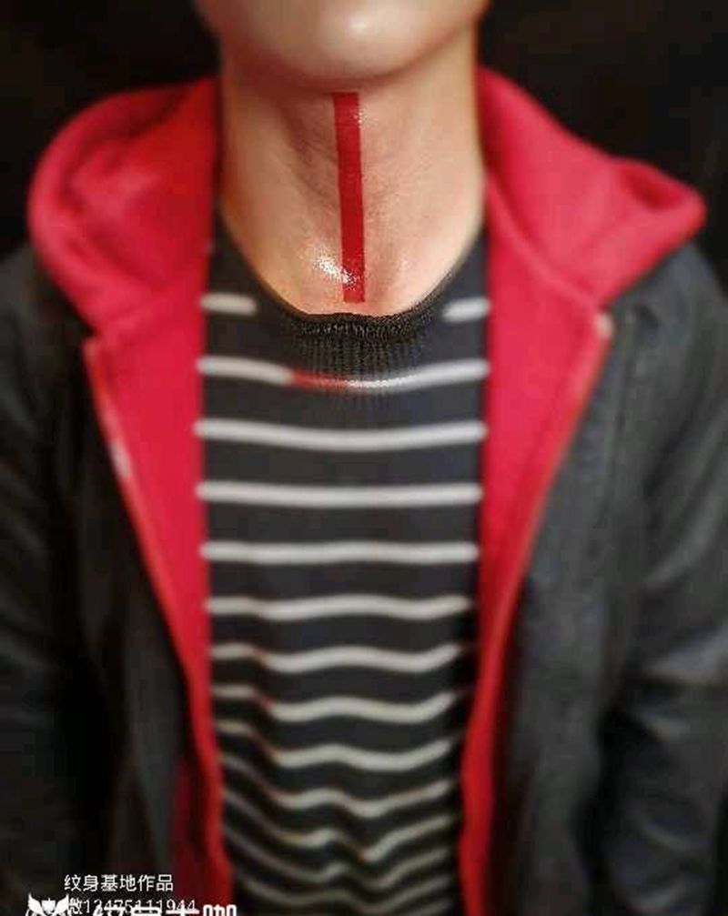 生命线纹身图片