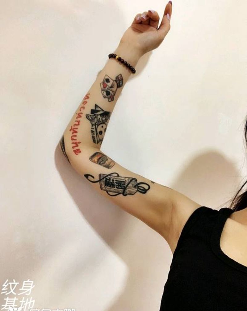 买家秀❤️纹身图片_手臂纹身图案