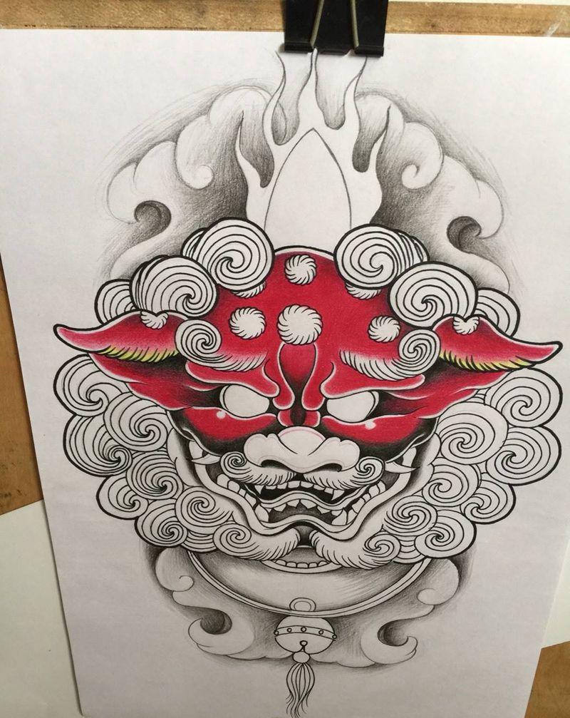 未完成纹身图片