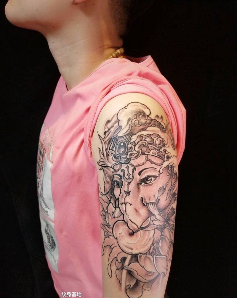 《象神》纹身图片