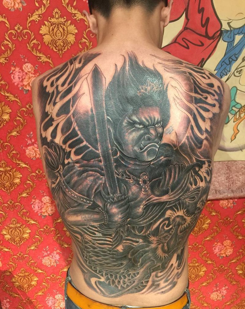 全程麻药，恢复后做细节纹身图片