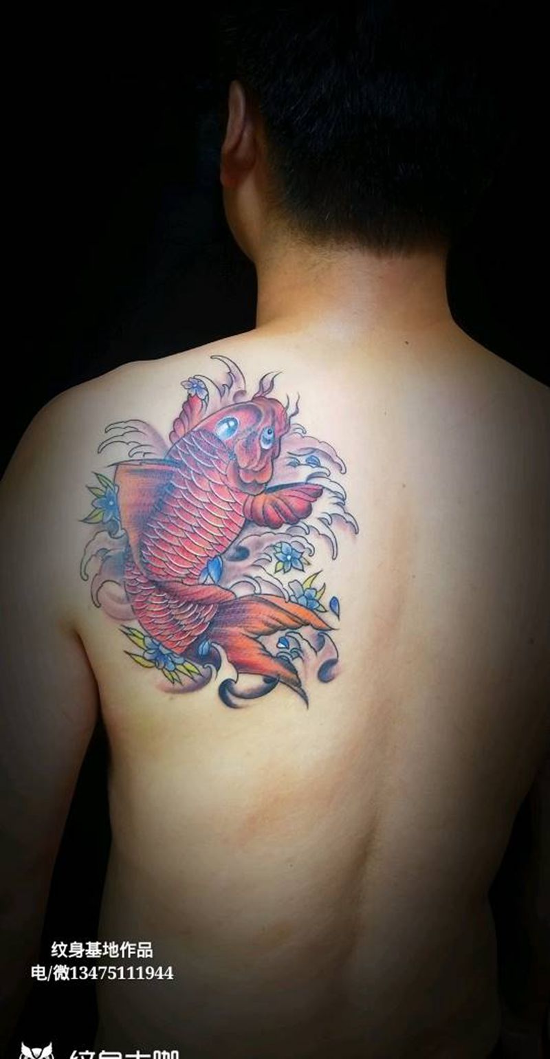 鲤鱼纹身图片