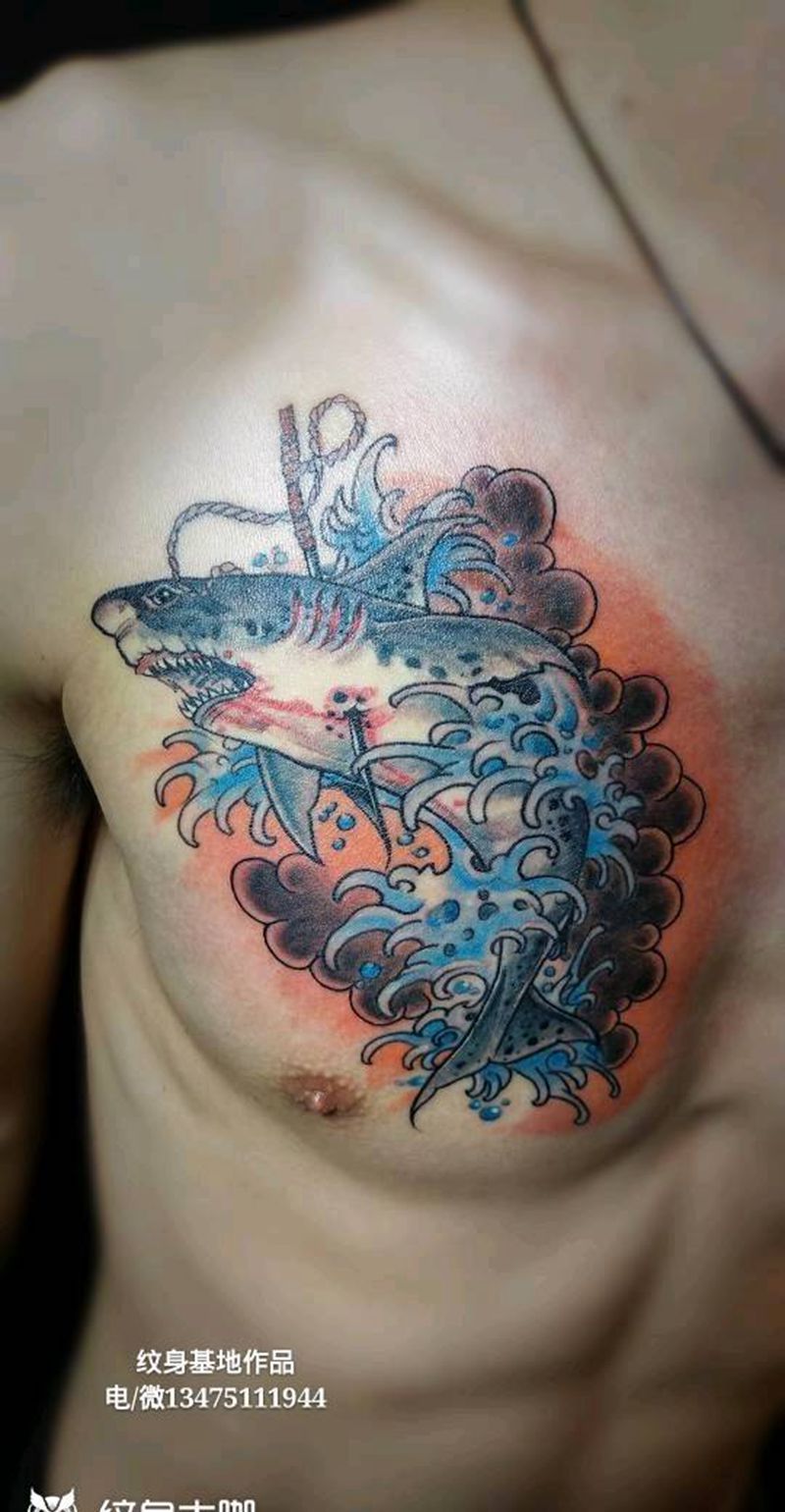 《鲨鱼》纹身图片