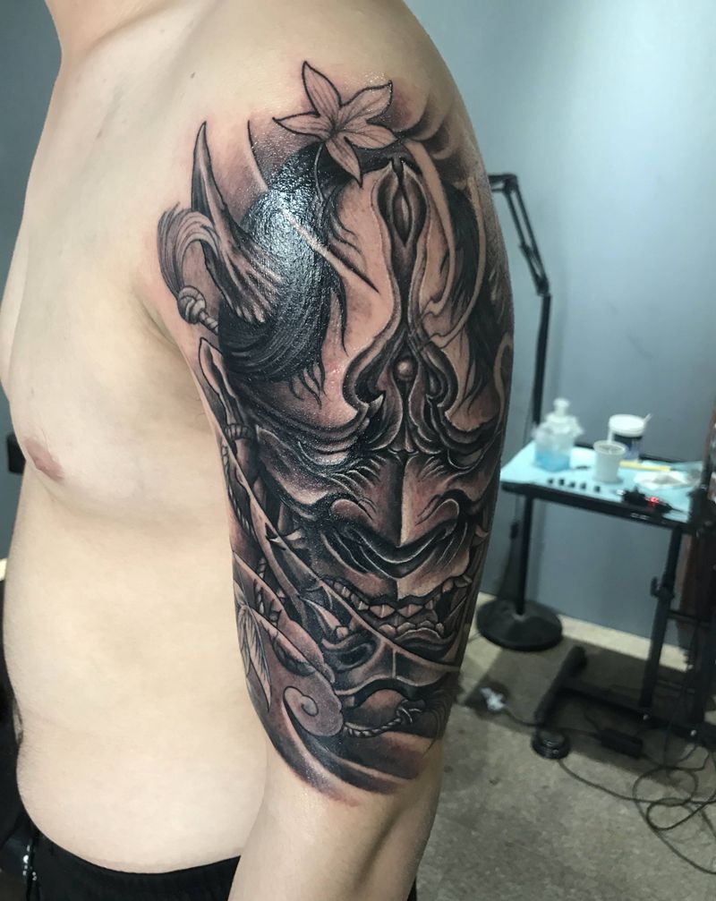 修改作品纹身图片_手臂新传统纹身图案