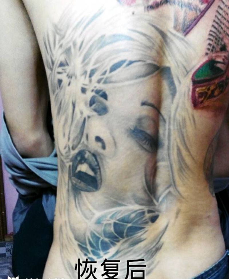 恢复后纹身图片