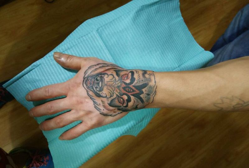 白癜风遮盖纹身图片