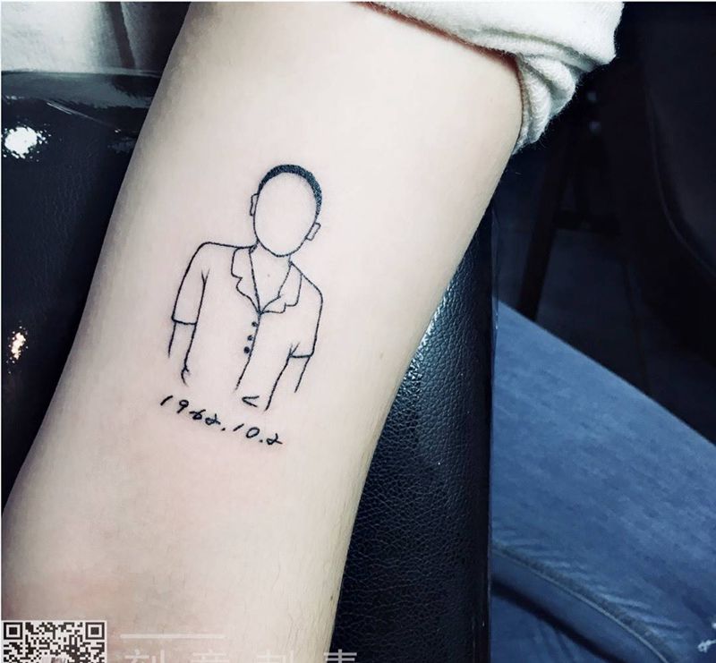 简笔画纹身图片