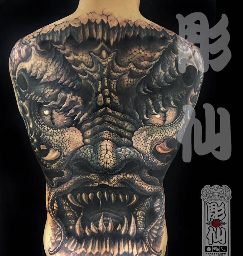 《破牢》修改纹身图片