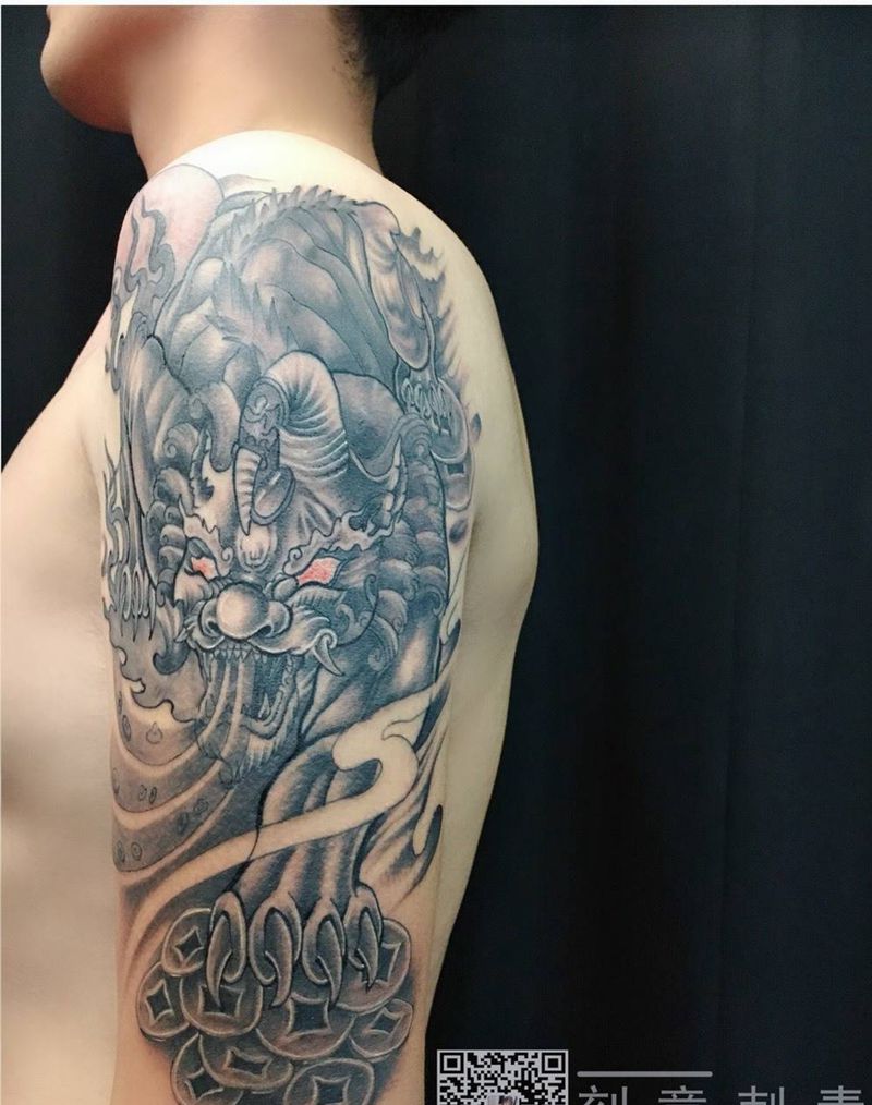 貔貅纹身图片