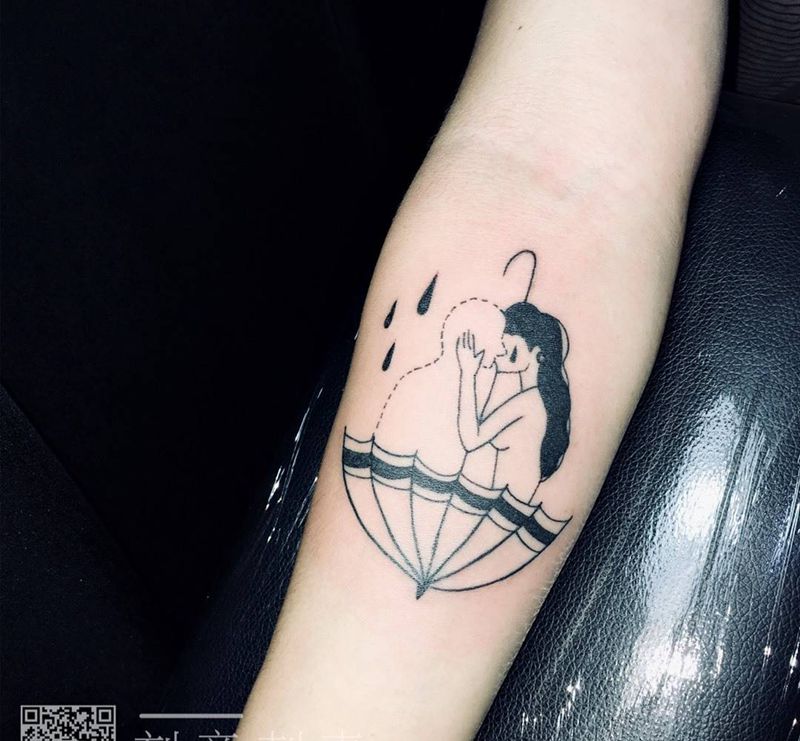 另类小图纹身图片