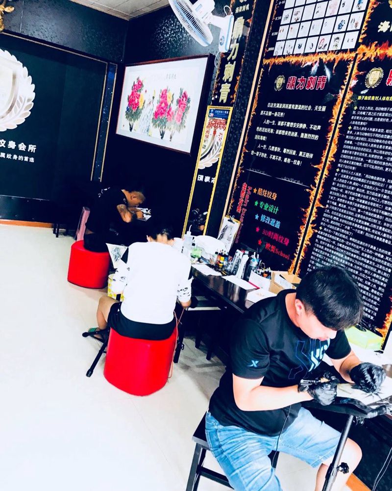 纹身学员纹身图片
