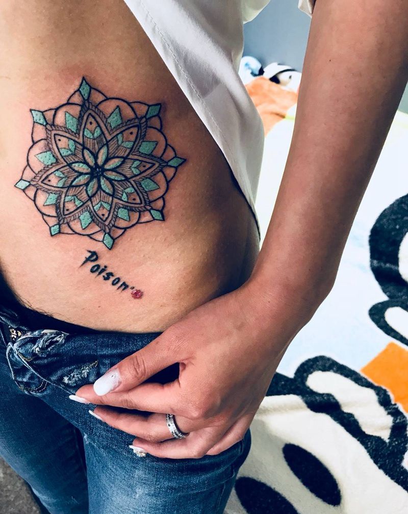 ，我设计了一下纹身图片