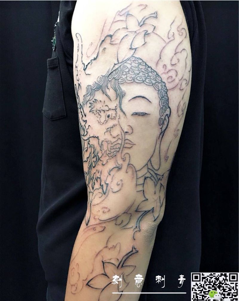 一念之间(未完成)纹身图片
