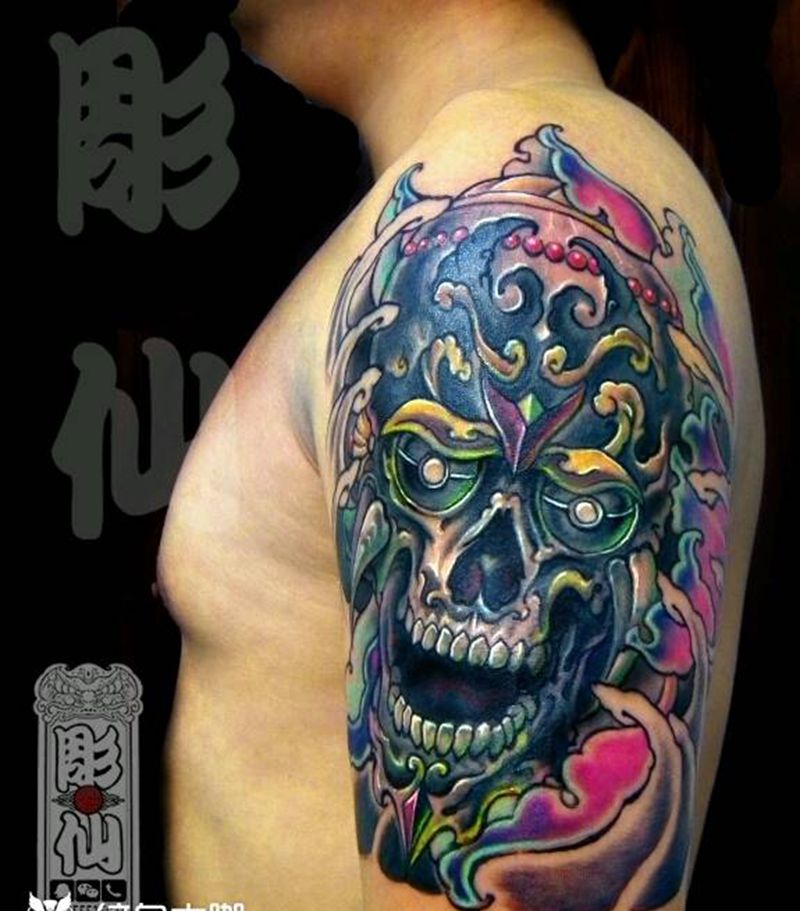 《嘎巴拉》修改作品纹身图片