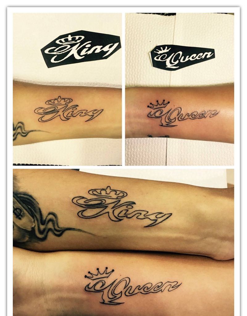 小臂英文纹身图片