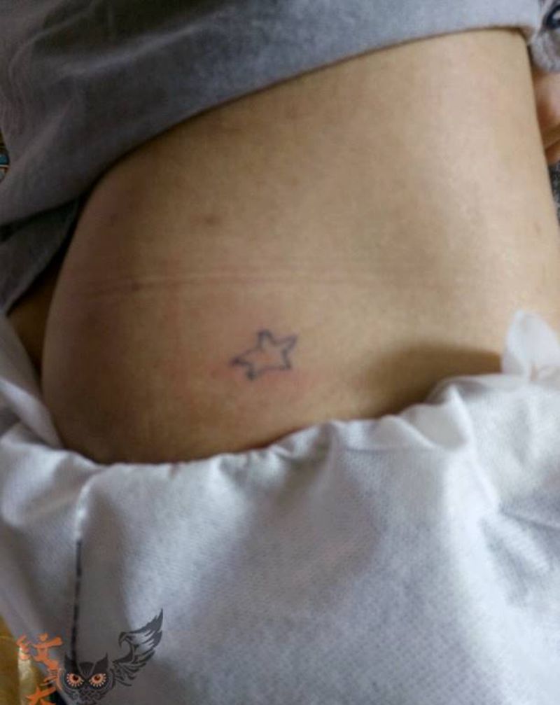 五角星纹身图片