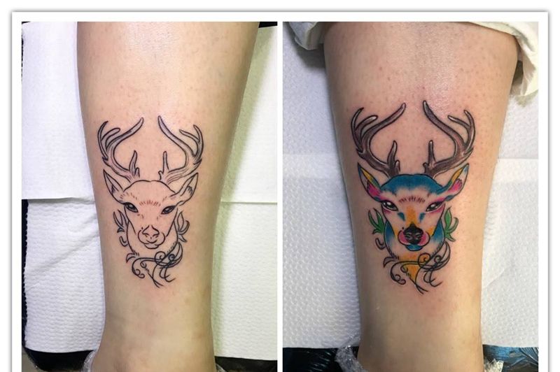 肢体文身纹身图片