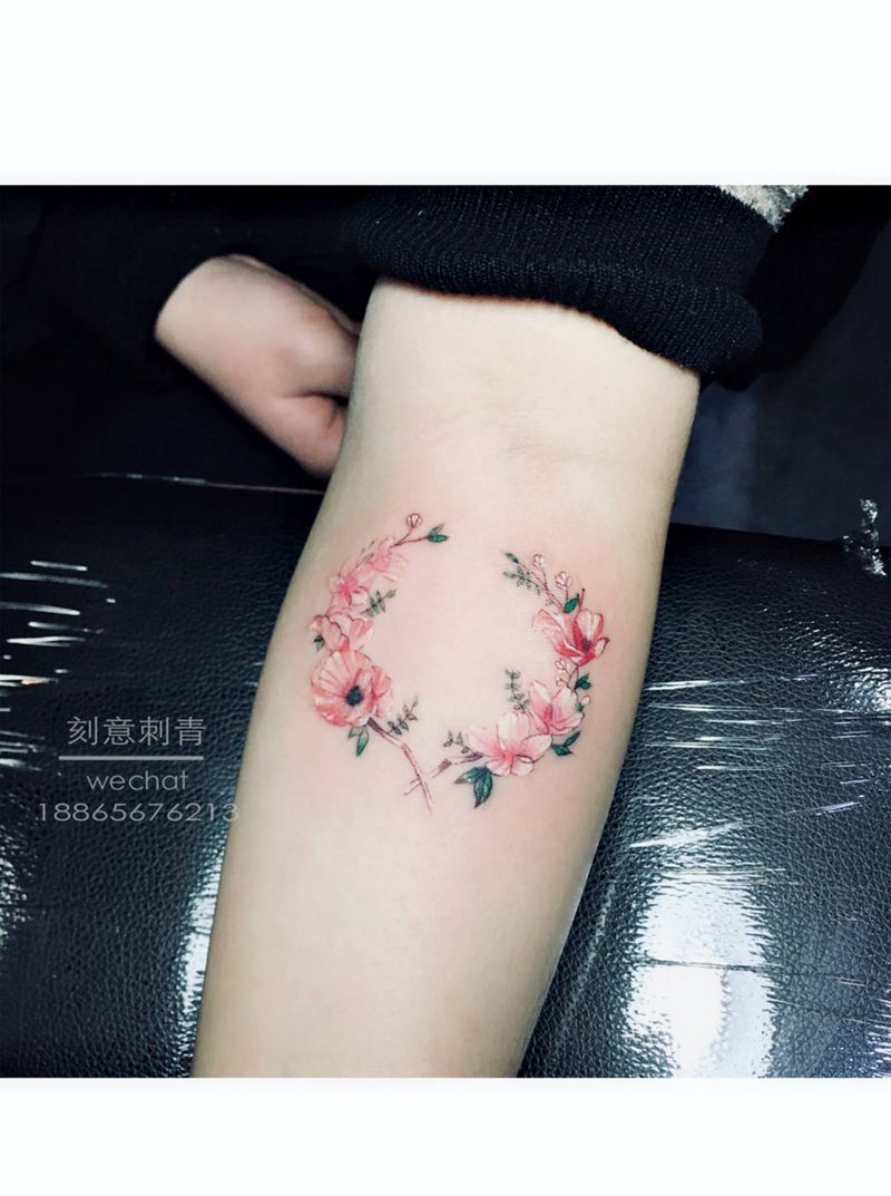 小清新纹身图片