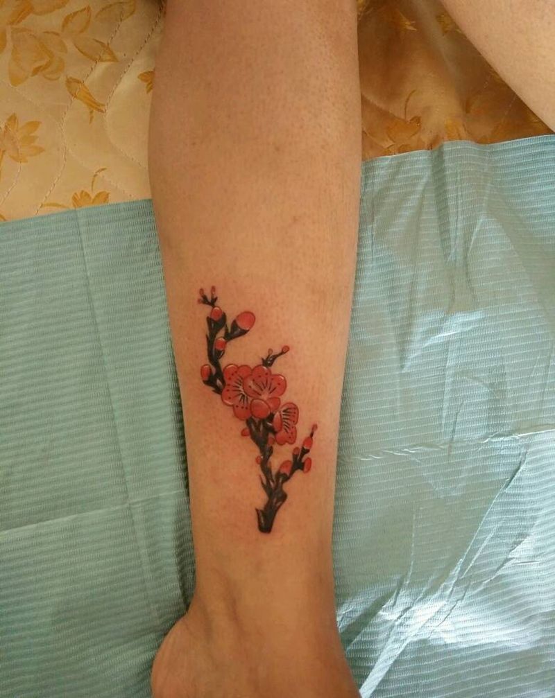 疤痕遮盖后纹身图片