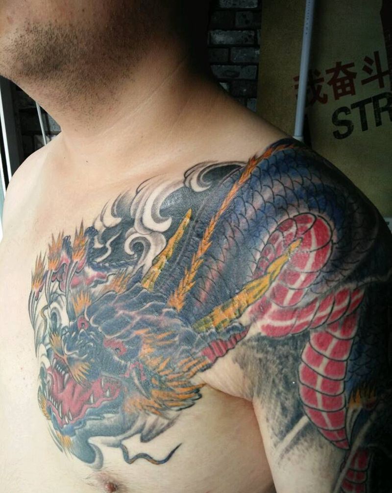 麻药作品颜色有点暗纹身图片