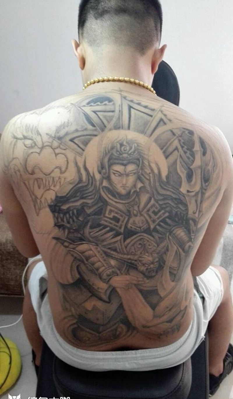 龙庭圣战恢复完纹身图片