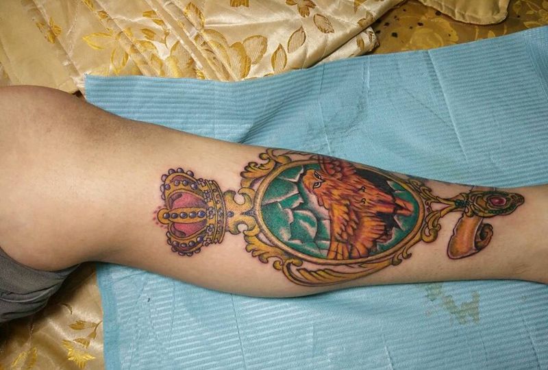 飞出梦境纹身图片