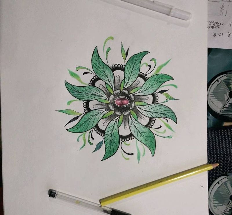 小清新纹身图片